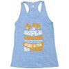 My Wife Is Super Awesome Her Husband Racerback Tank