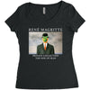 René Magritte The Son Of Man Women's Triblend Scoop T-shirt