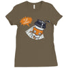 my morning sidekick Ladies Fitted T-Shirt