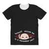 November Peeking Out Asian Baby Boy All Over Women's T-shirt