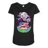 keep stekul Maternity Scoop Neck T-shirt