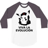 viva la evolucion 3/4 Sleeve Shirt