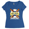 funny  creek paddle shop, ideal gift, birthday present Women's Triblend Scoop T-shirt