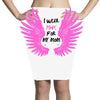 i wear pink for my mom Pencil Skirts