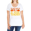 you can't scare me i'm a 1st grade teach Ladies Curvy T-Shirt