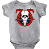 frankenskull hellion logo Baby Bodysuit