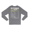 October Girl Facts Scorpio Long Sleeve Shirts