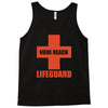 nude beach   lifeguard Tank Top