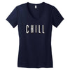chill Women's V-Neck T-Shirt