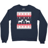 reindeer christmas ugly sweater Crewneck Sweatshirt