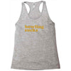 bowling sucks bowl team league club funny geek nerd sport pin tee shir Racerback Tank