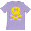 smiley pirate skull and crossbones T-Shirt