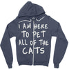 cat Zipper Hoodie