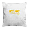 boob trick Throw Pillow