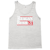 reagan bush '84 80's retro political party Tank Top