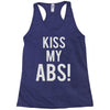 kiss my abs! Racerback Tank
