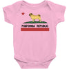 colifornia republic parody pugfornia republic Baby Bodysuit