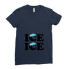 Ice Ice Baby Ladies Fitted T-Shirt