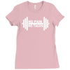 no pain no tacos Ladies Fitted T-Shirt