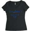 everythings coming up Women's Triblend Scoop T-shirt
