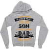 Super Cool Son Of A Freaking Awesome Dad Zipper Hoodie