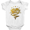eryctriceps limited edition gold Baby Onesie