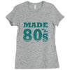made in the 80s Ladies Fitted T-Shirt
