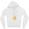angry monkey jaune sure Zipper Hoodie