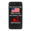 We Stand For The Flag We Kneel For The Fallen iPhone 7 Plus Case