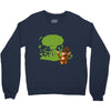 apathetic in the face of certain annihilation Crewneck Sweatshirt