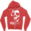volbeat danish rock band cool skull Zipper Hoodie
