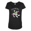 total buzzkill Maternity Scoop Neck T-shirt