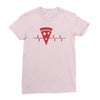 pizza is life Ladies Fitted T-Shirt