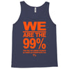 we are the 99% t shirt occupy wall street anti corporate greed black Tank Top