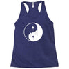 dripping ying yang Racerback Tank