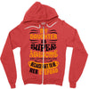 My Daughter Is Super Awesome Her Stepdad Zipper Hoodie