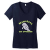 manatees are awesome Women's V-Neck T-Shirt