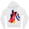 full color Zipper Hoodie