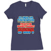 push me around grandma Ladies Fitted T-Shirt