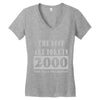legends are born in 2000 hoodie 6 Women's V-Neck T-Shirt