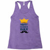 HAPPY FATHERS DAY Racerback Tank