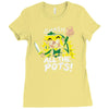 smash all the pots clearance Ladies Fitted T-Shirt
