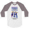 One Night Only Donna And The Dynamos 3/4 Sleeve Shirt