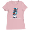 just a little light reading Ladies Fitted T-Shirt