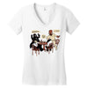 poker game Women's V-Neck T-Shirt