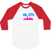 owl city retro 3/4 Sleeve Shirt