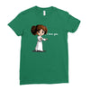 i love you Ladies Fitted T-Shirt