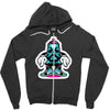 sticker pack Zipper Hoodie