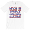 made in 1967 50 years of being awesome T-Shirt