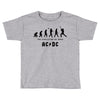 The Evolution of Rock Toddler T-shirt